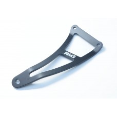 R&G Racing Exhaust Hanger with Akrapovic exhaust for BMW S1000R '17-'22